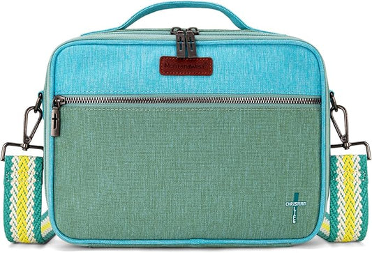 Montana West Bible Covers for Women Bible Cases with Leather Bookmark Protective Crossbody Carrying Book Case for Church Travel Gift