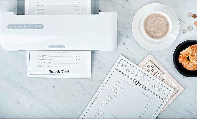 Scotch Thermal Laminating Pouches 8.9 x 11.4-Inches 3 mil Thick 20-Pack (TP3854-20) Clear