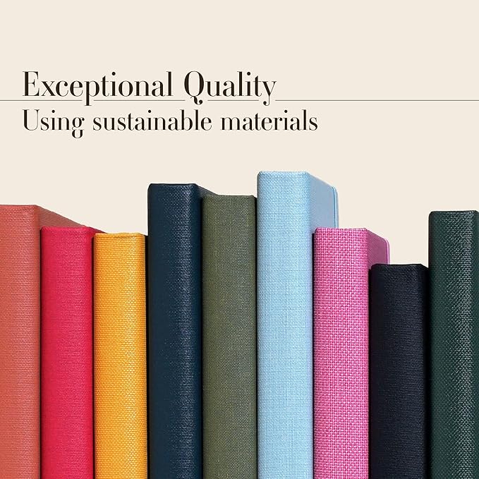 Hardcover Ruled Journal with Thick 100 gsm College Ruled Paper A5 size (8.3 inches x 5.4 inches) - Daily Writing Notebook Journal for Travel, School and Office Use - Diary Journal for Women and Men - Evergreen