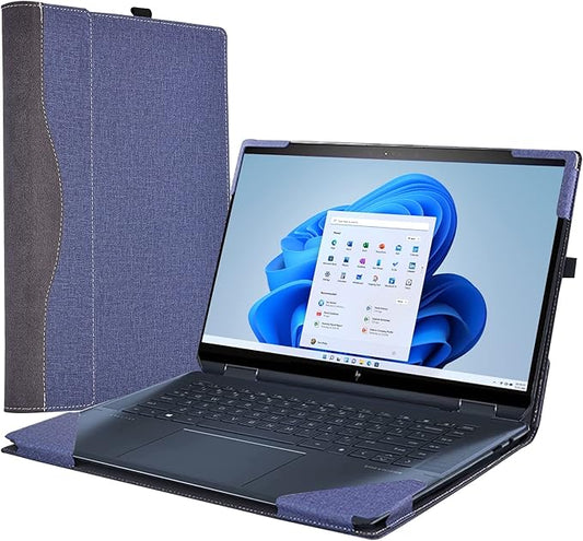 Laptop Sleeve for HP Spectre X360 16-f 16t-f 16-h/Laptops HP 15z-ef2000 Touch optional/15 The 200 Touch /15-dy5097nr/15-dy2096nr /Envy 15-bp 15-ds 15-dr Computer Sleeve Bag (15.6inch, Blue)