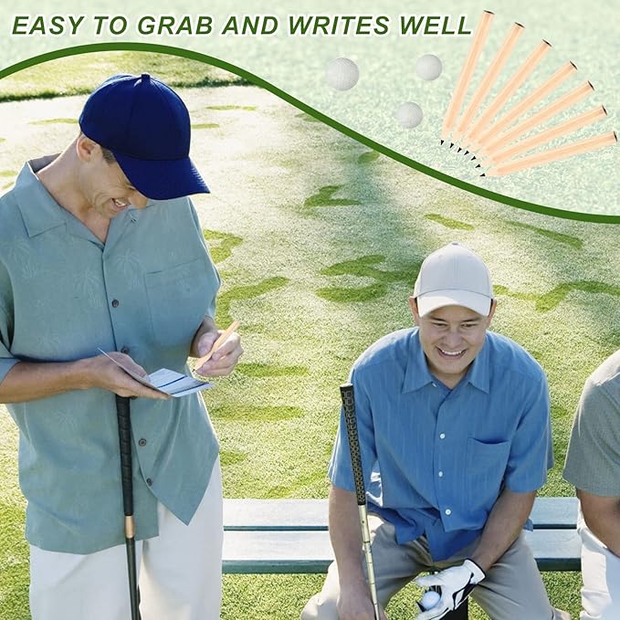 Yexiya Golf Pencils Bulk Half 2 HB 3.5 Pre Sharpened Hexagonal Yellow Wood Mini Pencils for Kids School Classroom Baby Shower Bridal Wedding Office Supplies(2000 Pcs)