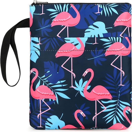 DSIUE Book Sleeve Book Protector Book Lovers Gifts Book Covers for Paperbacks with Zipper,11.4 X 9 Inch