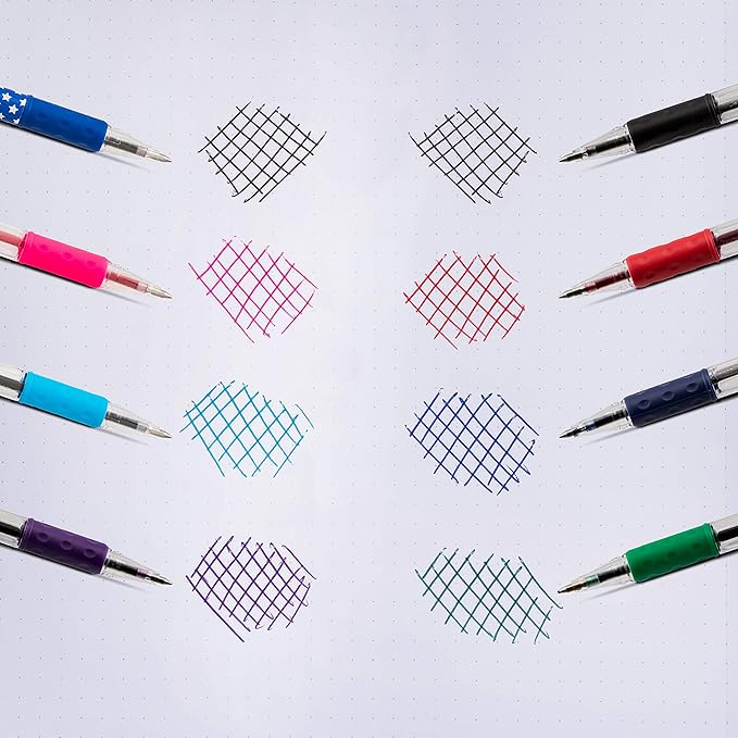 R.S.V.P. Stick Ballpoint Pen, Violet Ink, Fine, 0.70 mm, 12/Pack