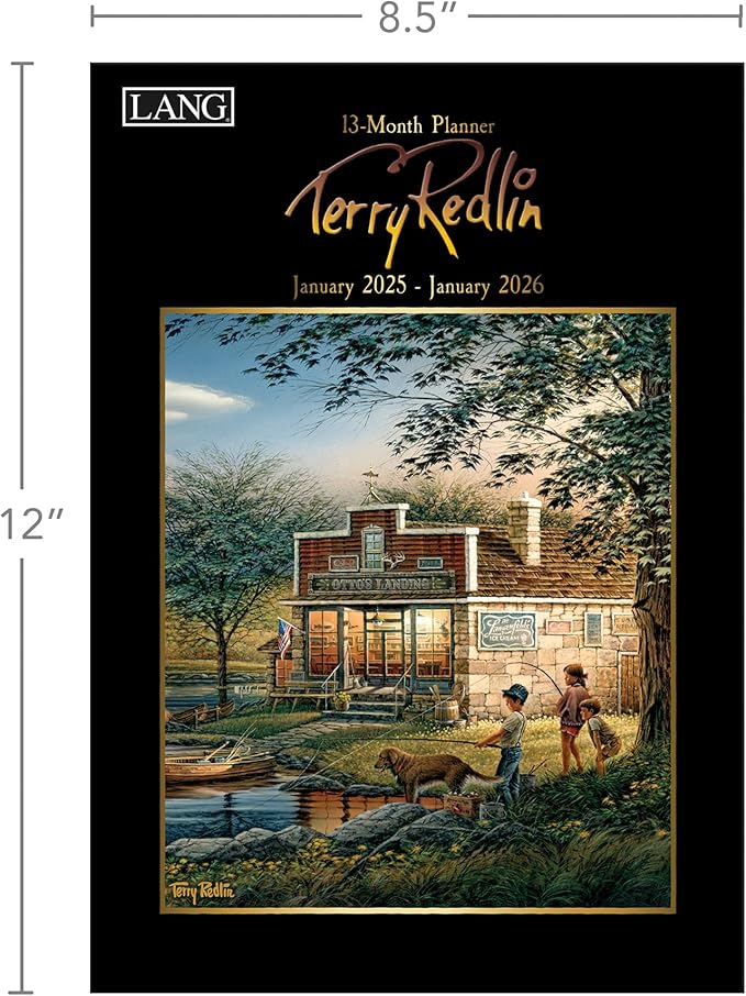 LANG Terry Redlin 2025 Monthly Planner (25991012117)