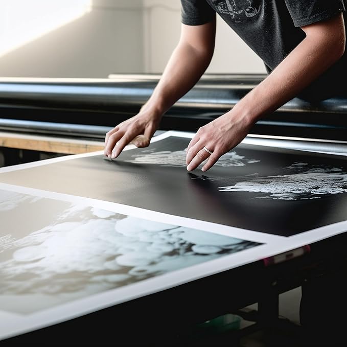 Premium Polyster Matte Canvas Roll, Quick Dry, Wide Format Inkjet Printer Compatible, Perfect for Fine Art, Photography, Giclée Printing, Archival Quality Prints. (44"x100' 290gsm Polyester 6Rolls)