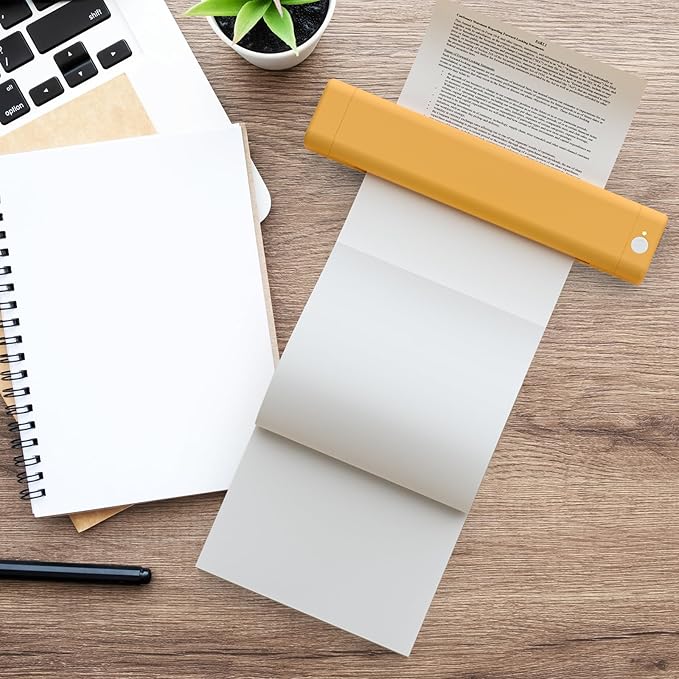 Thermal Printer Paper 8.5” x 11”, Thermal Papers, Continuous Thermal Printer Paper, Multipurpose Thermal Paper for JADENS/Itari/M08F/A40Portable Thermal Printers,100 Sheet.