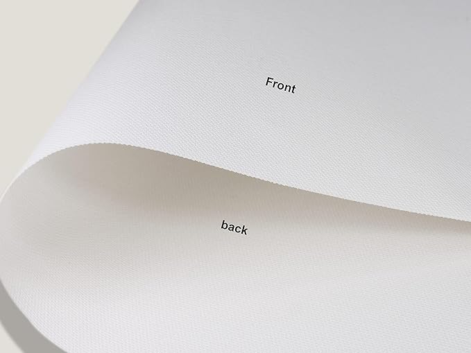 Premium Cotton Matte Canvas Roll, Quick Dry, Wide Format Inkjet Printer Compatible, Perfect for Fine Art, Photography, Giclée Printing, Archival Quality Prints. (44'' x 66' 420gsm Poly-Cotton 6Rolls)