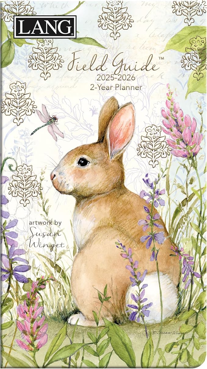 Lang Companies, Field Guide 2025 2 Year Pocket Planner by Susan Winget