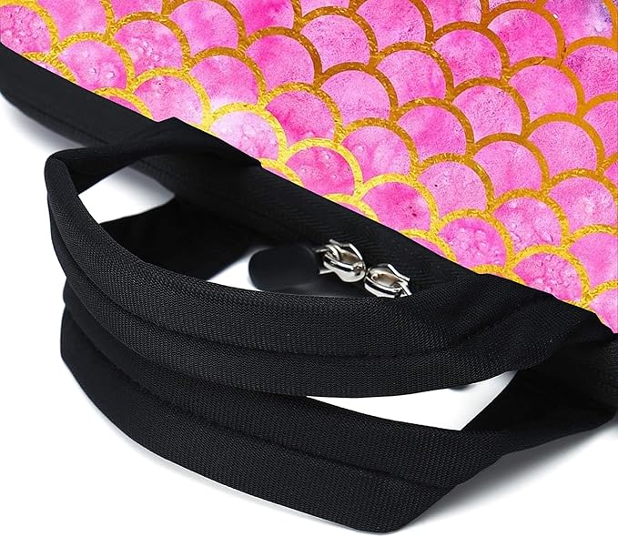 11.6 12 12.1 Inch Laptop Carrying Bag Protective Chromebook Case Pouch Netbook Notebook Ultrabook Bag Tablet Sleeve Cover Travel Briefcase with Handle for Men Women (Mermaid)