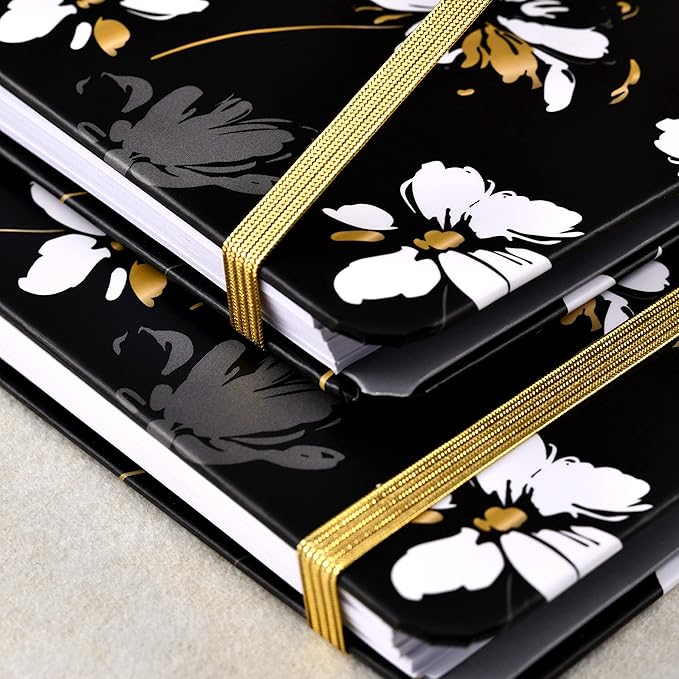 Frasukis Ruled Notebook/Journal - Lined Journal with Premium Thick Paper, 8.5" X 6.4", College Ruled Spiral Notebook/Journal, Banded with Exquisite Inner Pocket