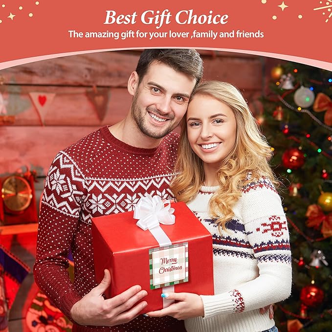 9 Pieces Christmas Plaid Sticky Note Christmas Plaid Design Self-Adhesive Note Pads Christmas Plaid Sticky Memo Notes for Xmas School Office Home Supplies Students Teachers Present 9 Styles