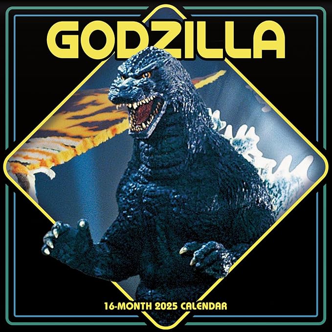 2025 Godzilla - Classic Wall Calendar & Magnetic Frame