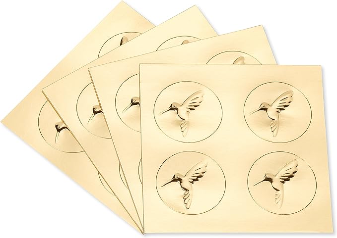 Papyrus Thank You Cards with Envelopes, Gold Border (16-Count)