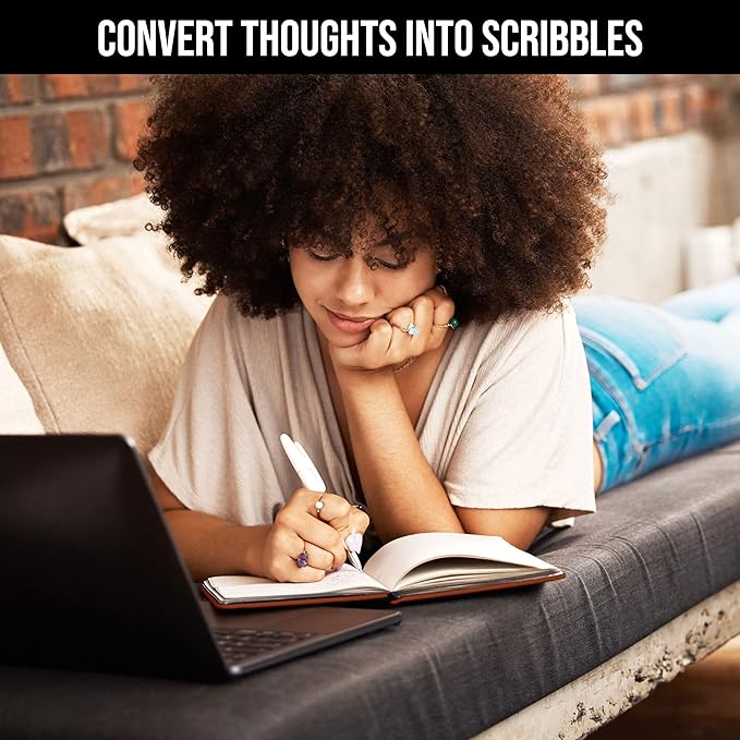 Scribbles That Matter A5 Bullet Dotted Journal Notebook | Vegan Hard Cover, 120gsm bleedproof thick paper, 150 pages, 5.75 x 8.5in, 2 bookmarks, tab stickers, penloop | For Work | Lavender