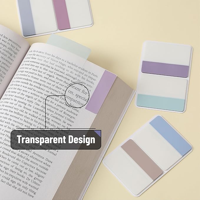 Mr. Pen- Sticky Index Tabs, 500 Pcs, 21 Sets, Colorful Sticky Tabs for Notebooks, Page Markers, Page Tabs for Binders, Page Tabs Sticky Tabs for Books, Notebook Tabs, Book Sticky Tabs for Notebooks