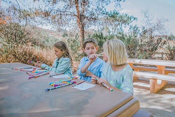 Smencils - Patented Gourmet Scented Graphite HB #2 Pencils Made from Recycled Newspapers, 10 Count, Gifts for Kids, School Supplies