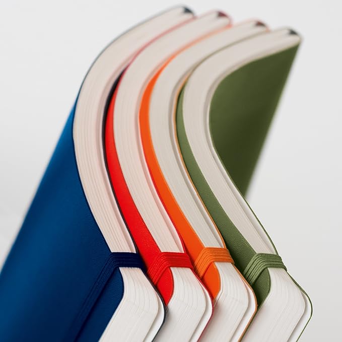 LEUCHTTURM1917 - Notebook Softcover Paperback B6+ - 123 Numbered Pages for Writing and Journaling (Dotted, Pacific Green)