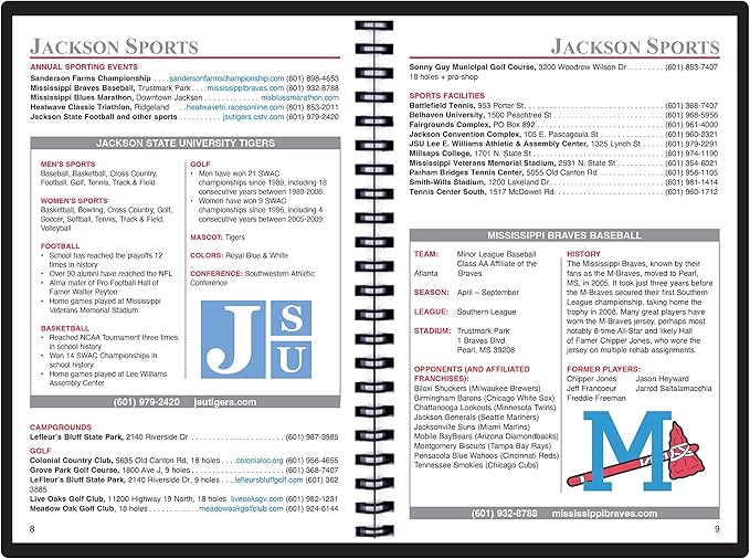 2025 Datebook & City Themed Planner – Resource Guide with Daily, Weekly & Monthly Views – 3-Year Reference Calendar - Multi-Purpose Travel Notebook Guide & Adventure Diary (Jackson '25)