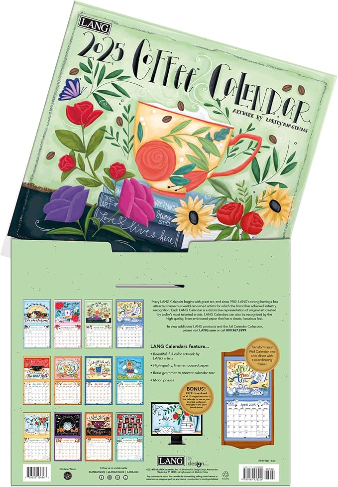 Coffee 2025 Wall Calendar
