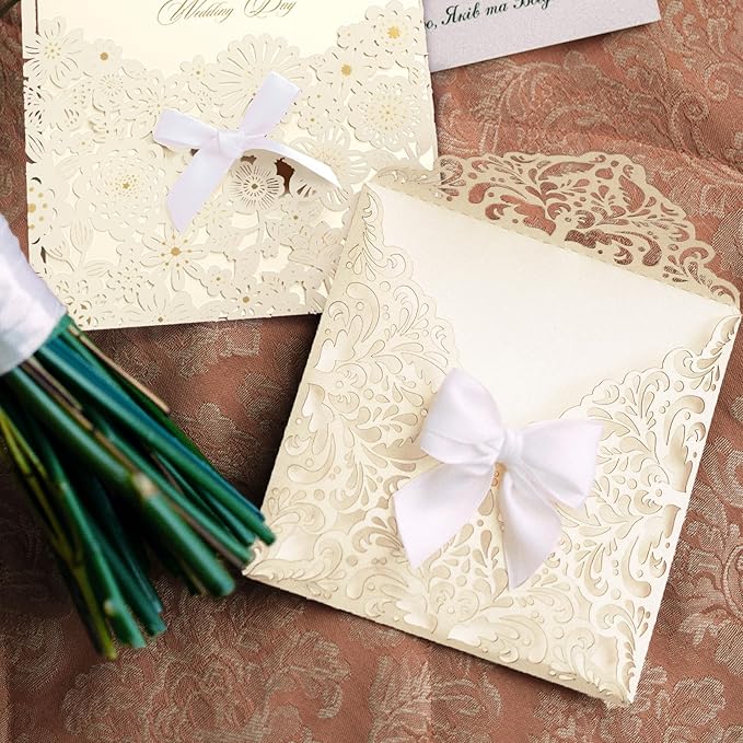 100 Sheets Cream Cardstock 8.5 x 11 Off White Card Stock,Goefun 65lb Ivory Paper Printer Paper for Cards Making, Office Printing, Wedding