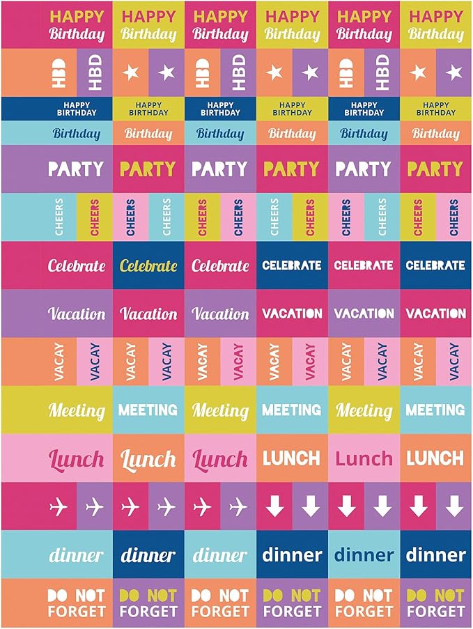 TF PUBLISHING 2025 Happy Hibiscus Medium Weekly Monthly Planner Case of 32 - Goals & Task Trackers - Planner Monthly and Weekly with Organizer Stickers - 12 Month Calendar Planner - 6.5" x 8"