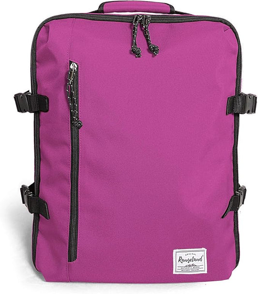 Lightweight Backpack for Women Airline Approved Weekender Bag with Separate Laptop Compartment, Travel Gym Sport, Orchid