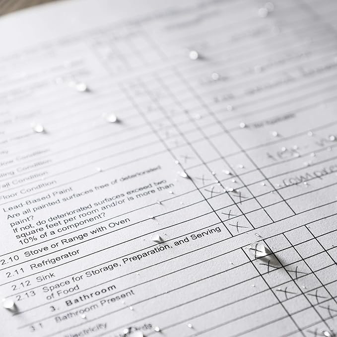 Rite In The Rain Weatherproof Copier Paper, A3 29.7cm x 42cm, 20# White, 200 Sheet Pack (No. 8518)