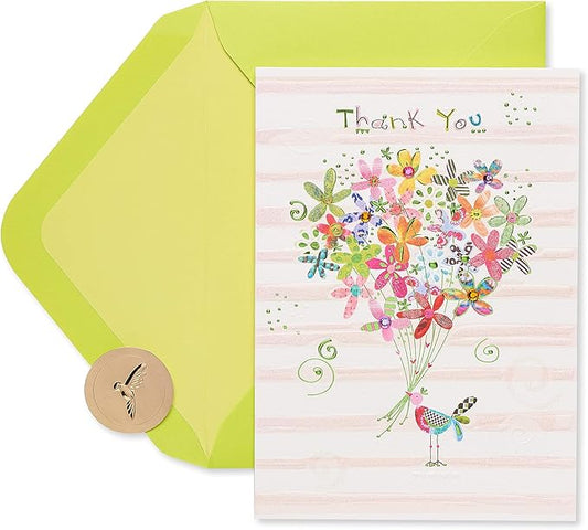 Papyrus Thank You Card - Designed by House of Turnowsky (Bunches and Bunches)