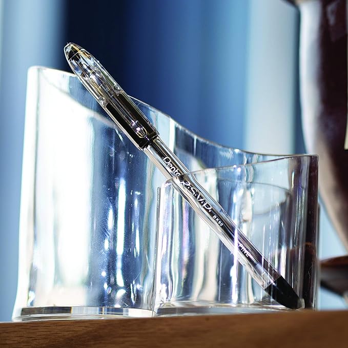 Pentel R.S.V.P. Ballpoint Pen, 0.7mm Fine Tip, Pink Ink, Box of 12 (BK90-P)