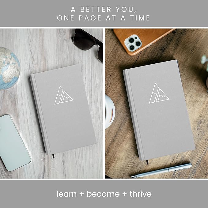 Self-Mastery Journal for Men - Daily Productivity Journal for Happiness, Gratitude Journal, Mindfulness, Self Care & Reflection – Goal Journal, Guided Journal for Men & Women – Inspirational Journal