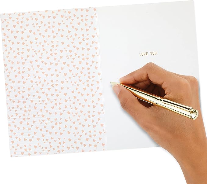 Hallmark Signature Romantic Valentine's Day Card (Let's Go Everywhere Together) for Anniversary, Love, Romantic Birthday, Sweetest Day