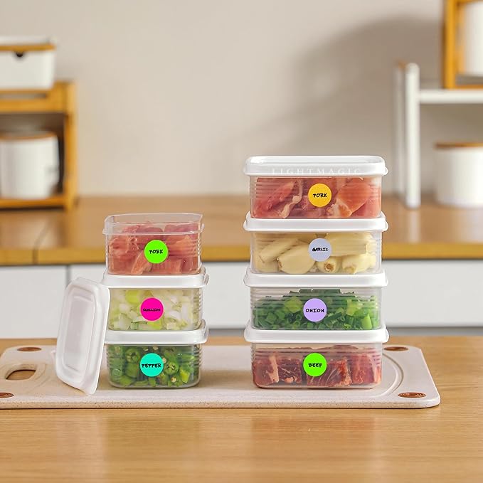 PARLAIM 0.75" Round Color Coding Circle Dot Labels in Roll, 1000 Stickers per Dispenser Box, 3/4 inch Diameter for Office and Business, Silver