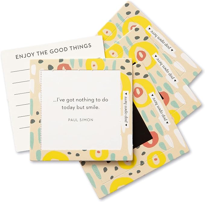 Compendium ThoughtFulls Pop-Open Cards — Happy Day — 30 Pop-Open Cards, Each with a Different Inspiring Message Inside