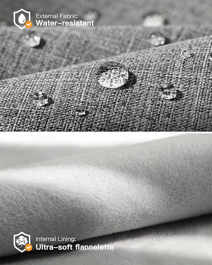 Inateck 360° Protection Laptop Bag with Accessory Bag, Compatible with 13-inch MacBook Air/Pro M3 M2 M1 2016-2024, Gray