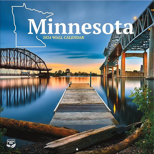 TURNER PHOTOGRAPHIC Minnesota 12X12 Photo Wall Calendar (24998940101)