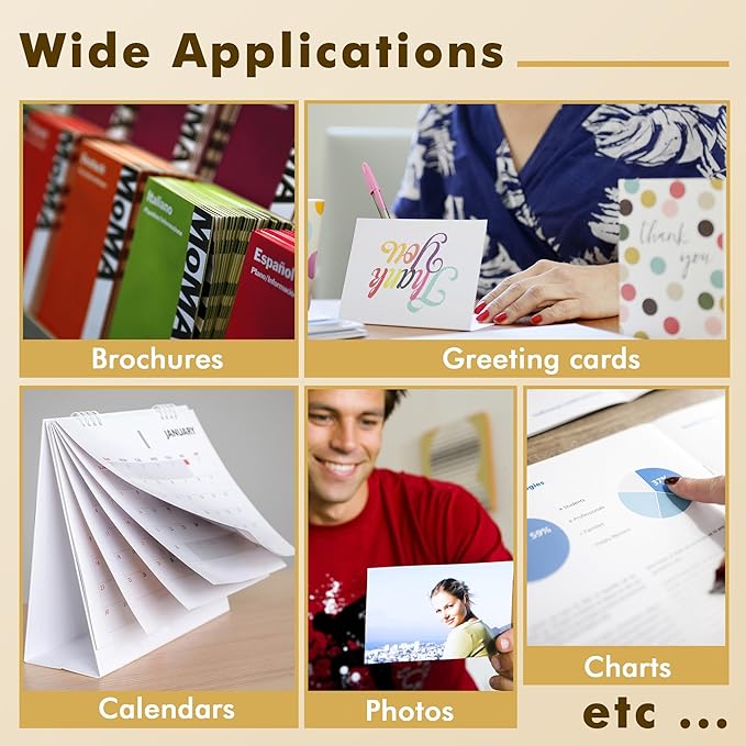 Koala Photo Paper Double-side Matte 11X17 Inches Compatible with Inkjet Printer 48LB for Presentation 100 Sheets 180GSM