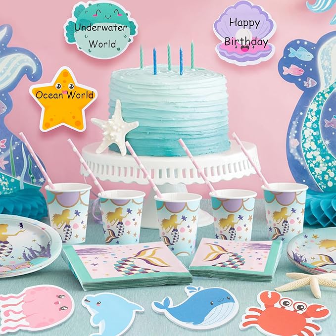 30 Pack Sea Animal Sticky Notes Total 600 Sheets Under The Ocean Life Self Sticky Memo Pads Mini Notepads Office Supplies for School Student Kids Classroom Goodies Rewards Party Favor Gift