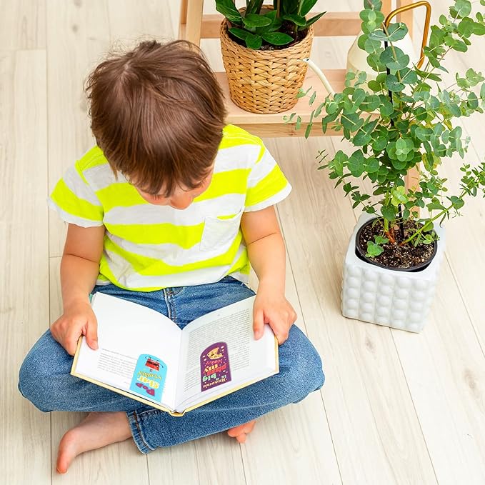 48 Pack Scented Bookmarks Magnetic Scratch and Sniff Bookmarks Fruit Food Bookmarks for Kids Cute Bookmarks with Sayings Christmas Bookmarks for Kids Students Teens Teachers (Food Flavor)