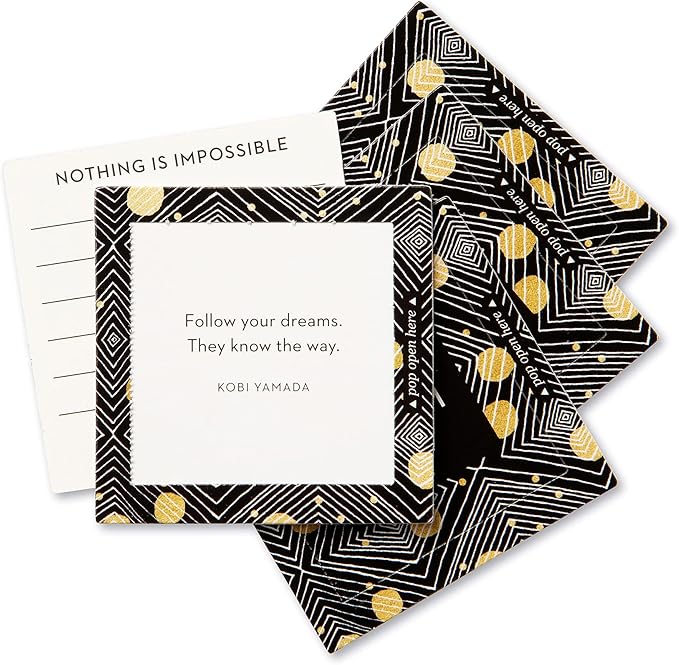 Compendium ThoughtFulls Pop-Open Cards — Dream — 30 Pop-Open Cards, Each with a Different Inspiring Message Inside