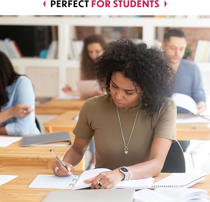 Loose Leaf Graph Paper, 4x4 Grid, 600 Sheets (150/Pack) Graphing Paper for School, College, Office - 3 Hole-Punch Sheets for Ring Binders, Notebooks, Pocket Folders - White, 8 x 10.5 inches