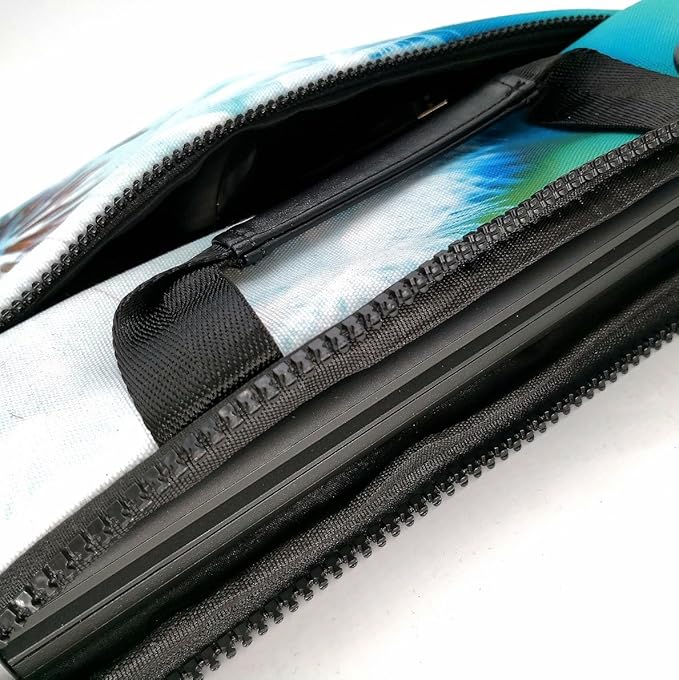 icolor 13" Laptop Shoulder Bag Sleeve Holder,11.6" 12" 13.3 inch Computer Tablet Canvas Handbag Case Notebook Messenger Briefcase