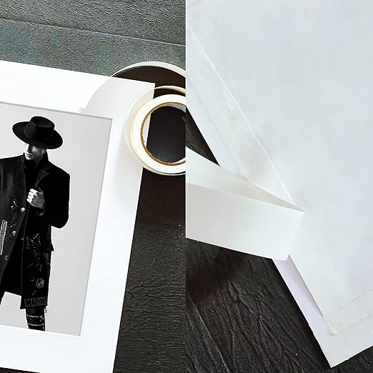 Linen Hinging Tape - Self-Adhesive Hinging Tape for Prints Matte Frames, Artwork Matting - Acid Free 1.25inch x 35ft