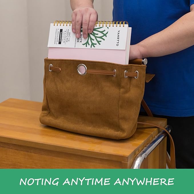 Hardcover Spiral Notebook, 8.5 x 11 IN Notebooks College Ruled, 110 GSM Thick Lined Paper Notebooks for Work, School and Travel, 300 Pages Journals for Writing, Large Journal for Women and Men Pink