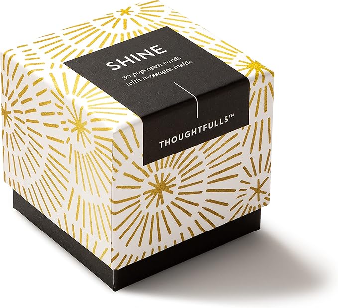 Compendium ThoughtFulls Pop-Open Cards — Shine — 30 Pop-Open Cards, Each with a Different Inspiring Message Inside