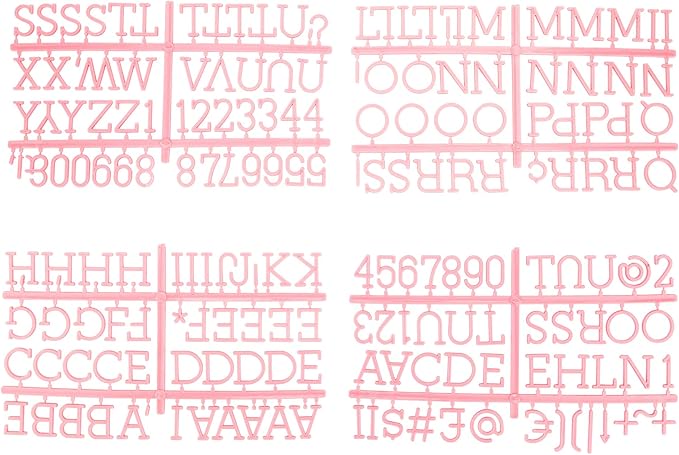 Plastic Letter Board with 376 Letters, Numbers & Symbols - 16 x 20 inch Changeable Message Board with Wooden Frame Wall Mount Hook, (Black Board & Grey Frame) by Veskaoty