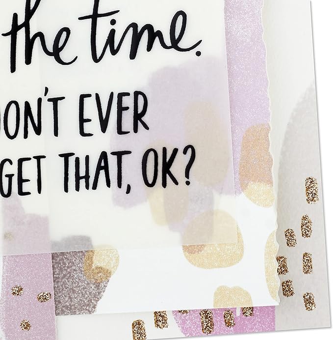 Hallmark Anniversary Card for Husband, Wife, Boyfriend, Girlfriend (Love You All the Time)