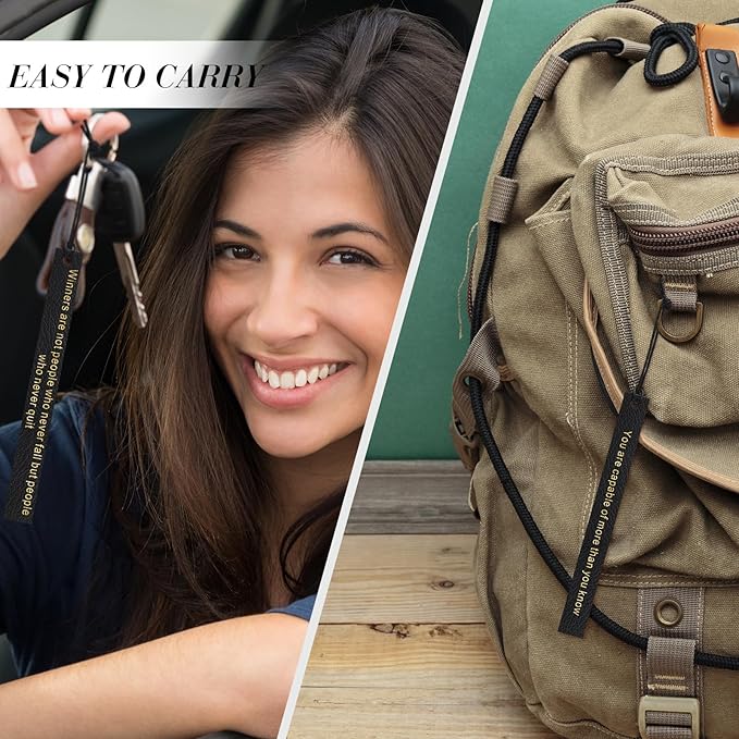 Roowest 20 Pcs Inspirational Book Markers Christmas Gifts PU Leather Bookmark Inspirational Leather Bookmark Motivational Quotes Gifts for Reading 20 Styles