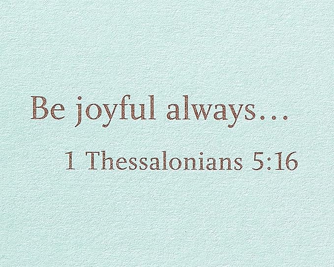 American Greetings Religious Birthday Card (Beach)