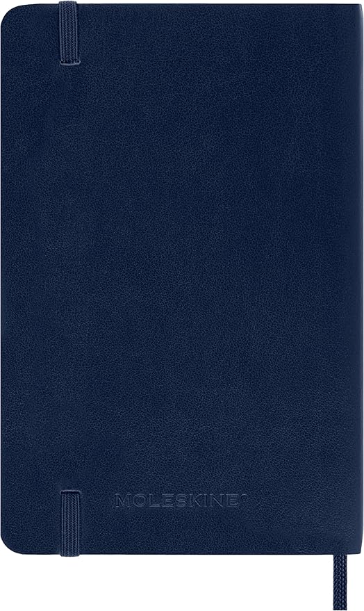Moleskine Classic 18 Month 2023-2024 Weekly Planner, Soft Cover, Pocket (3.5" x 5.5"), Sapphire Blue