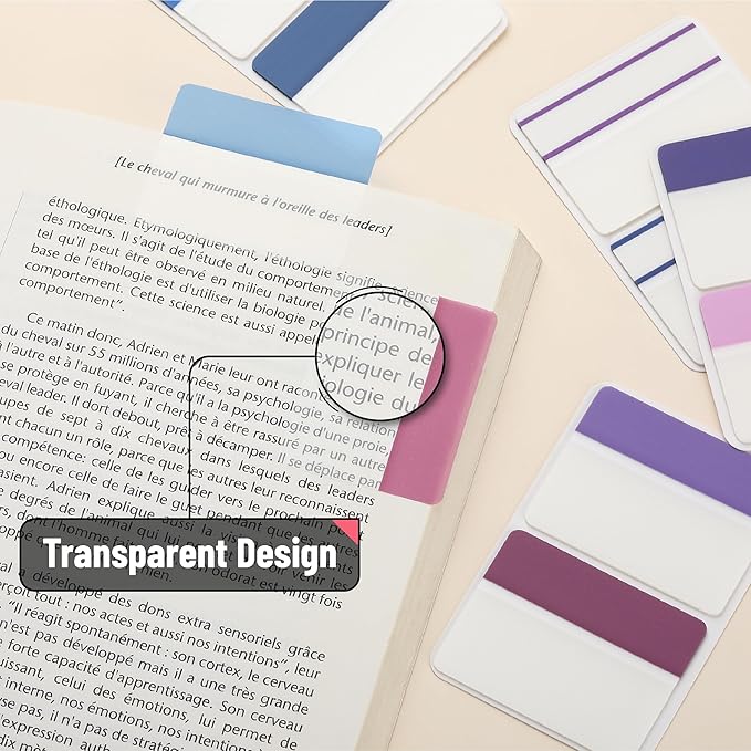 Mr. Pen- Colorful Index Tabs, 500 Pcs, 21 Sets - Sticky Page Markers for Binders, Books & Notebooks